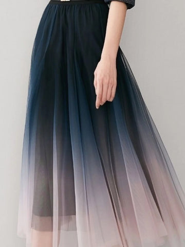 Midnight Ombre Skirt