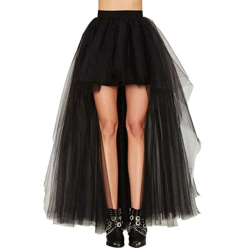 Noir Tulle Majesty Skirt