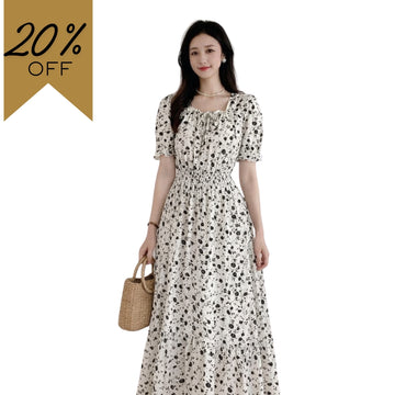 Floral Smocked Maxi Dress