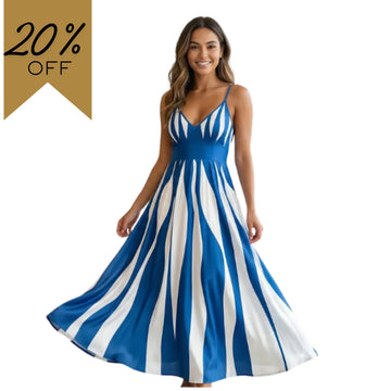 Monochrome Grace Maxi Dress