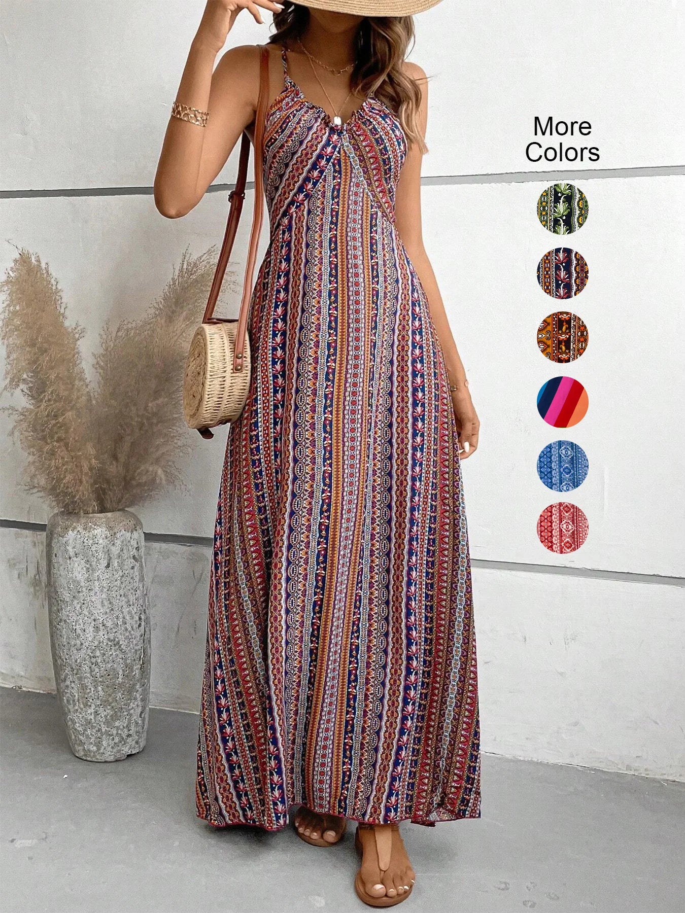 Bohemian Breeze Maxi Dress